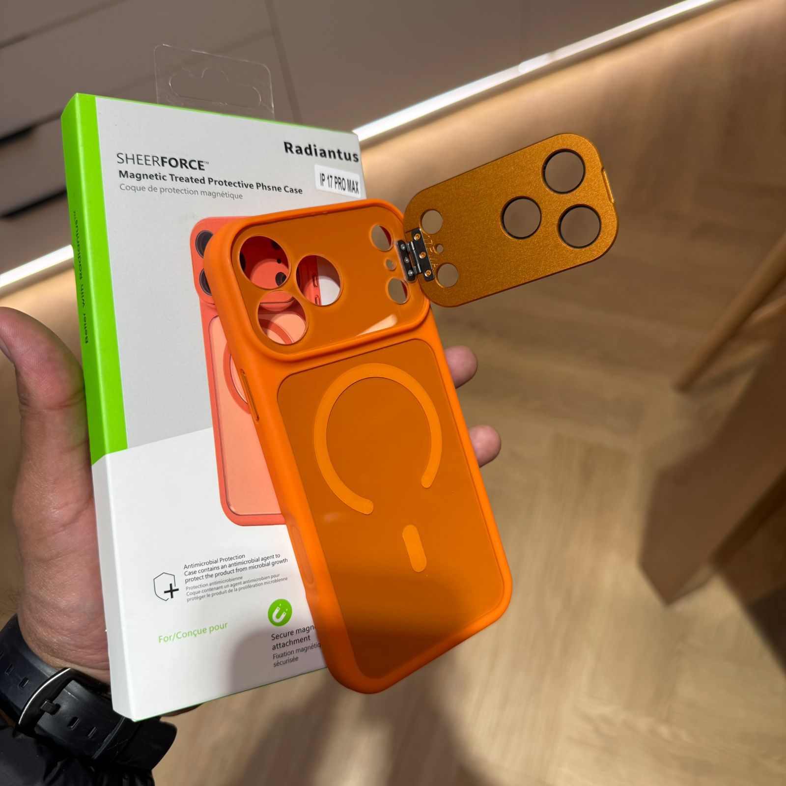 Radiantus Sheerforce Magnetic Treated Protective Case(Code RDS63)
