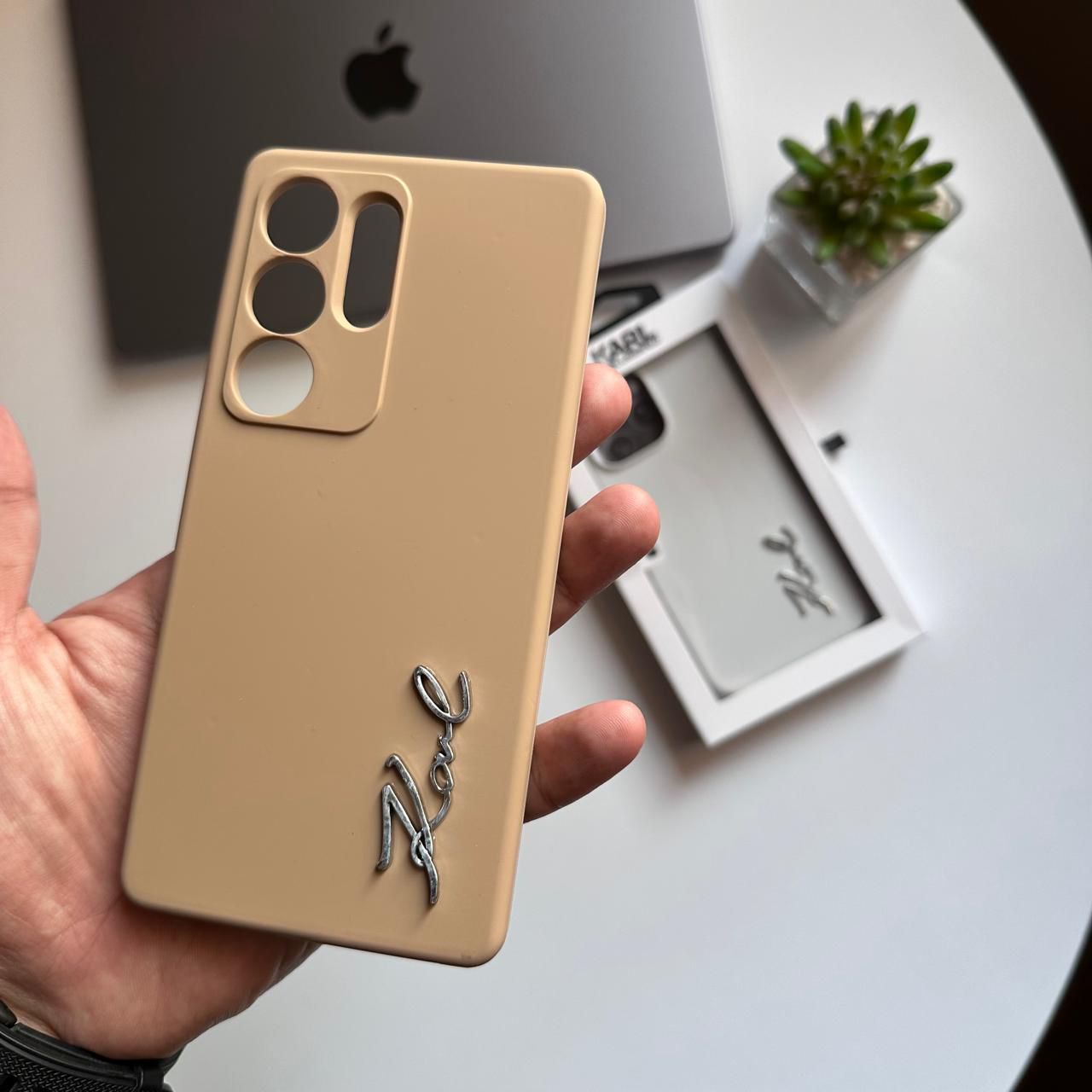 Karl Plain Silicone Case(Code KRL61)