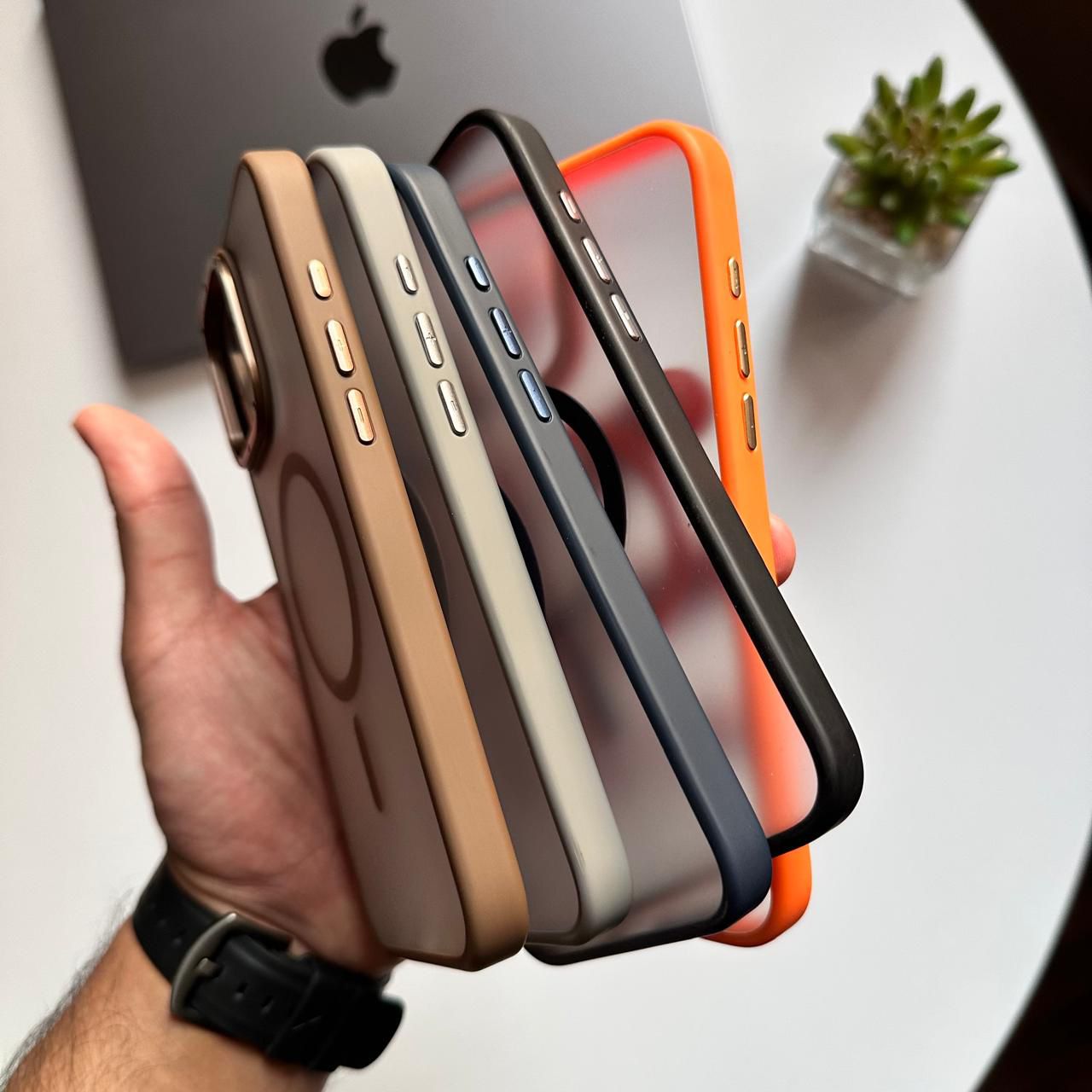 Pure Matte MagSafe Metal Camera Case(Code PUM33)