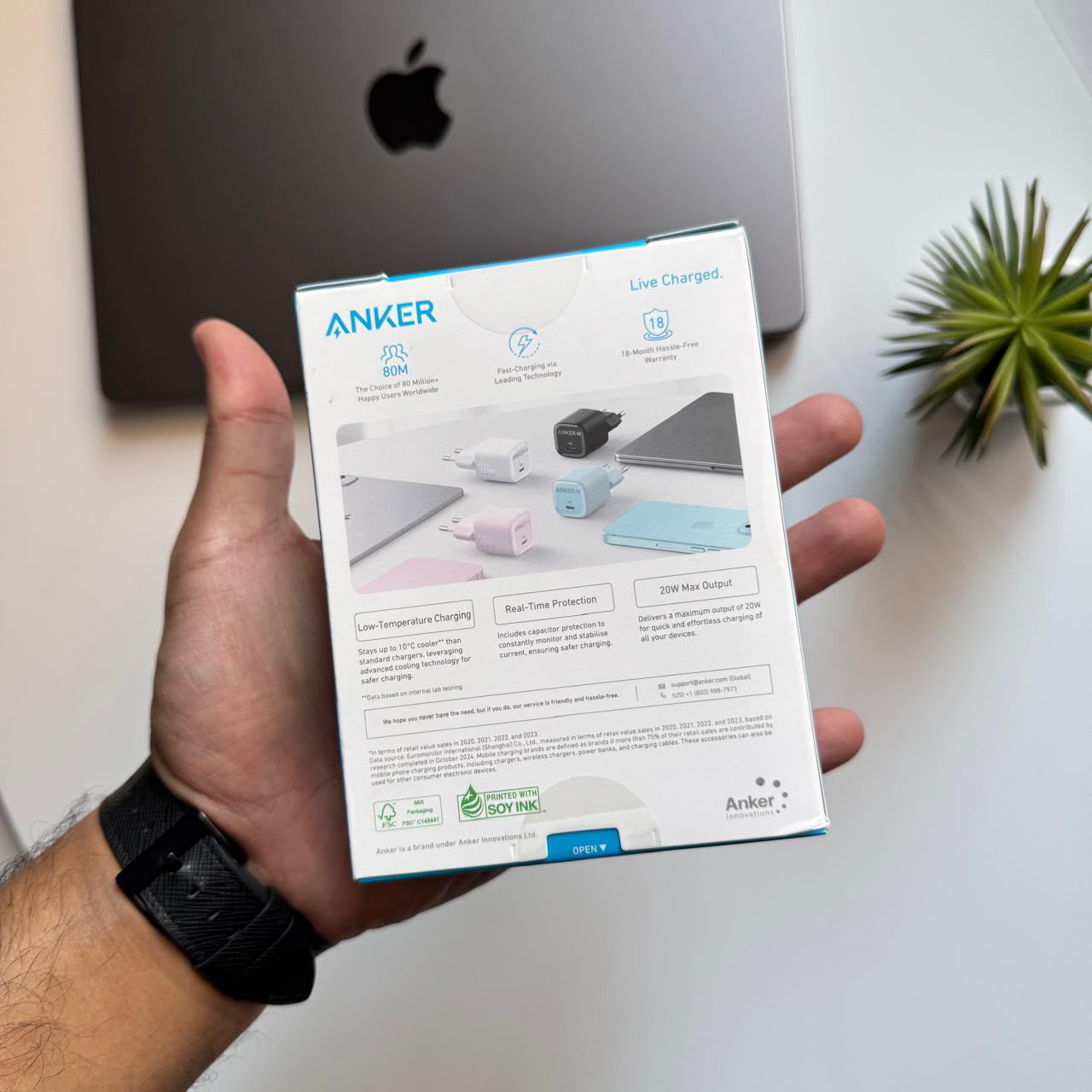 ANKER Fast Charging, Stylish Design 20W(Code A2699L11)