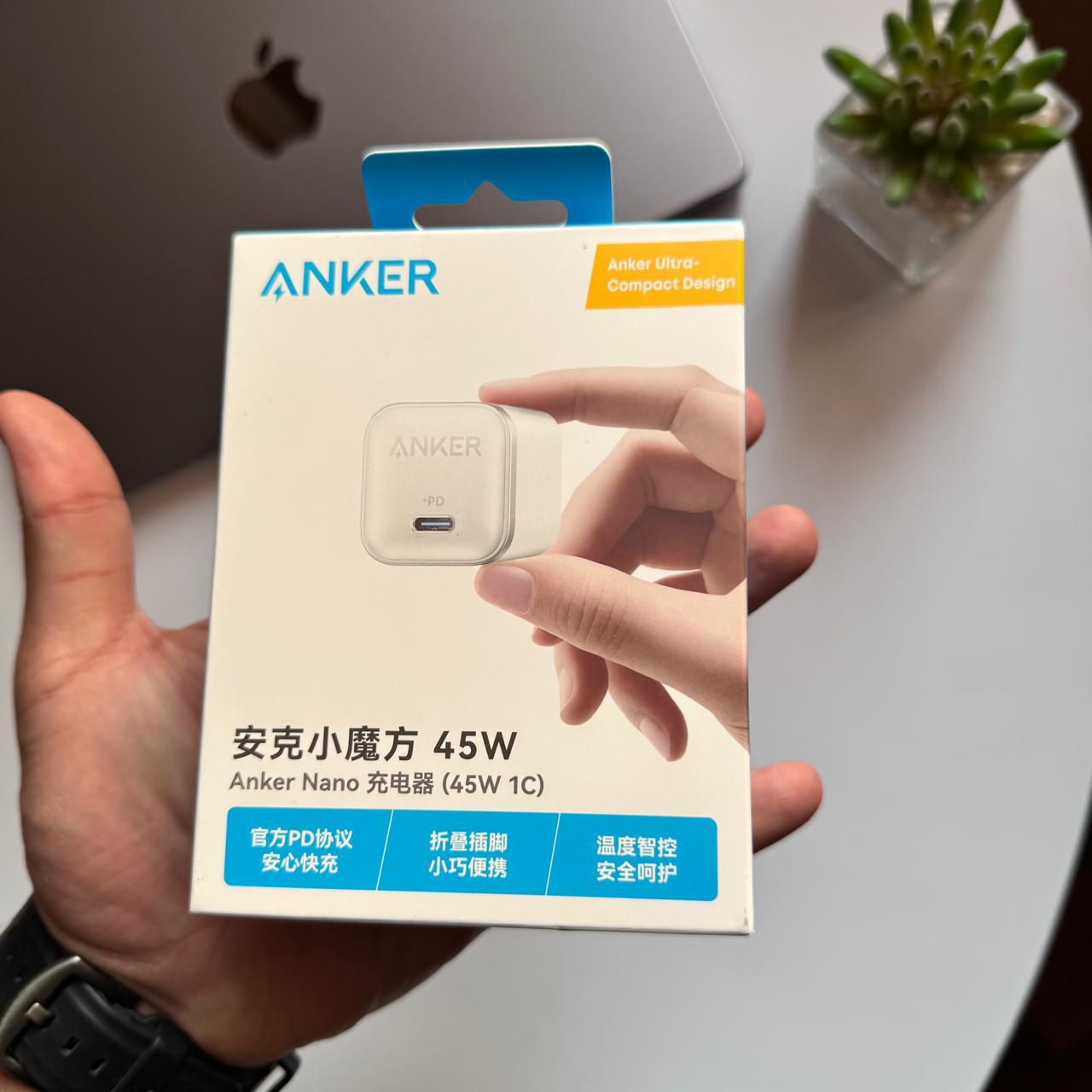 Anker Nano Adapter Ultra Compact Design 45 watt Charger(Code A2692P21-76)