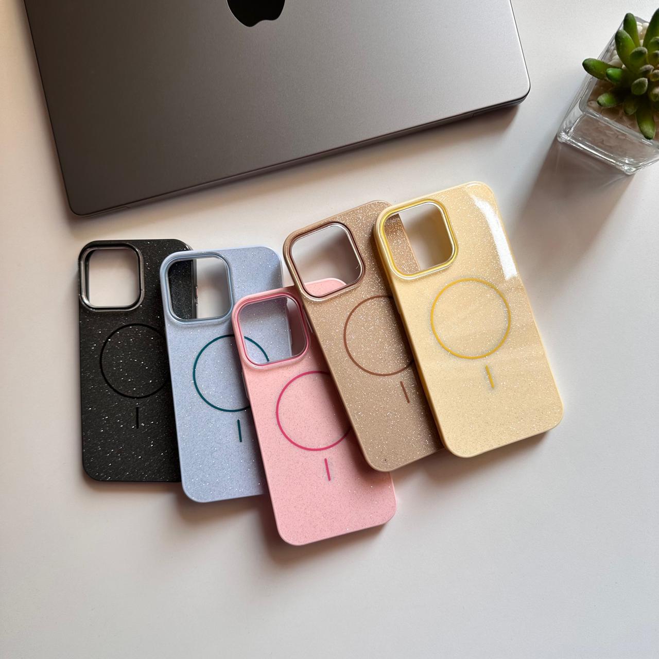 Glossy Glitter MagSafe Case(Code GSG73)