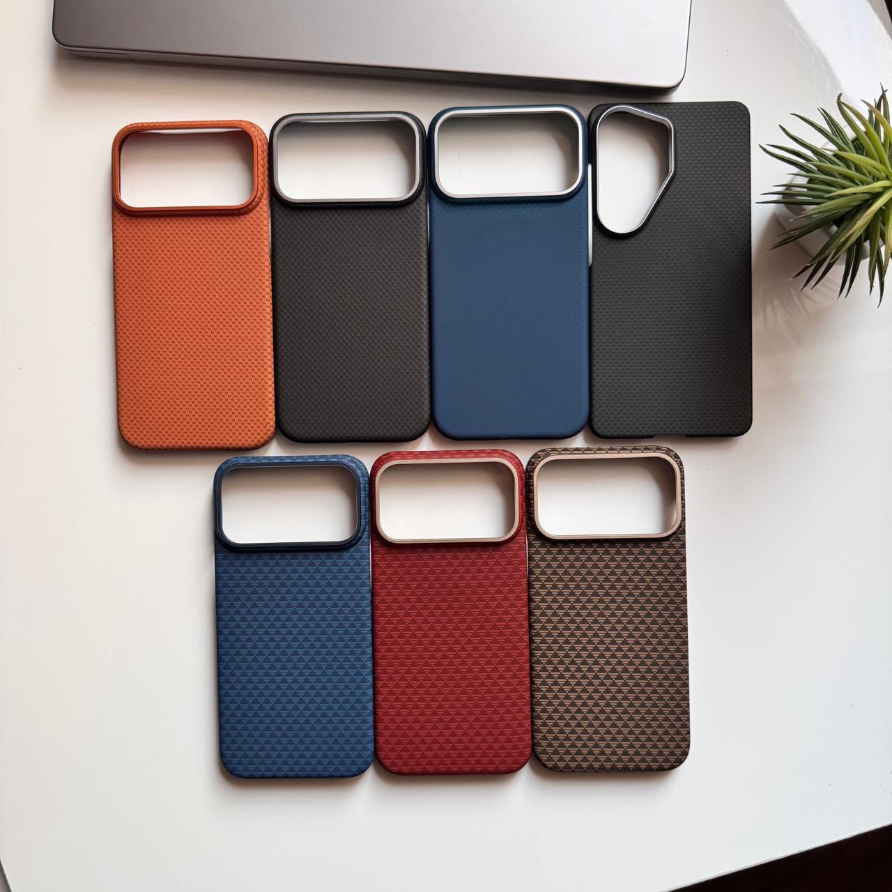 Carbon Fiber Design MagSafe Case(Code KCF45)
