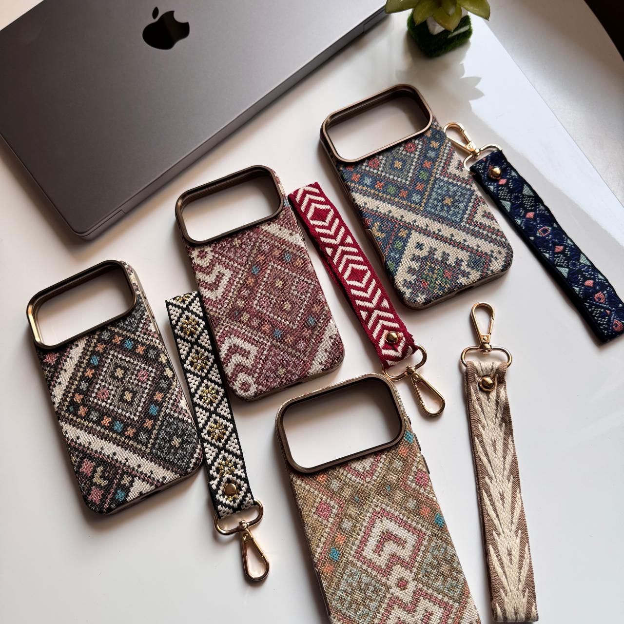 Trendy Ornamental designs with Charms Case(Code ORD74)
