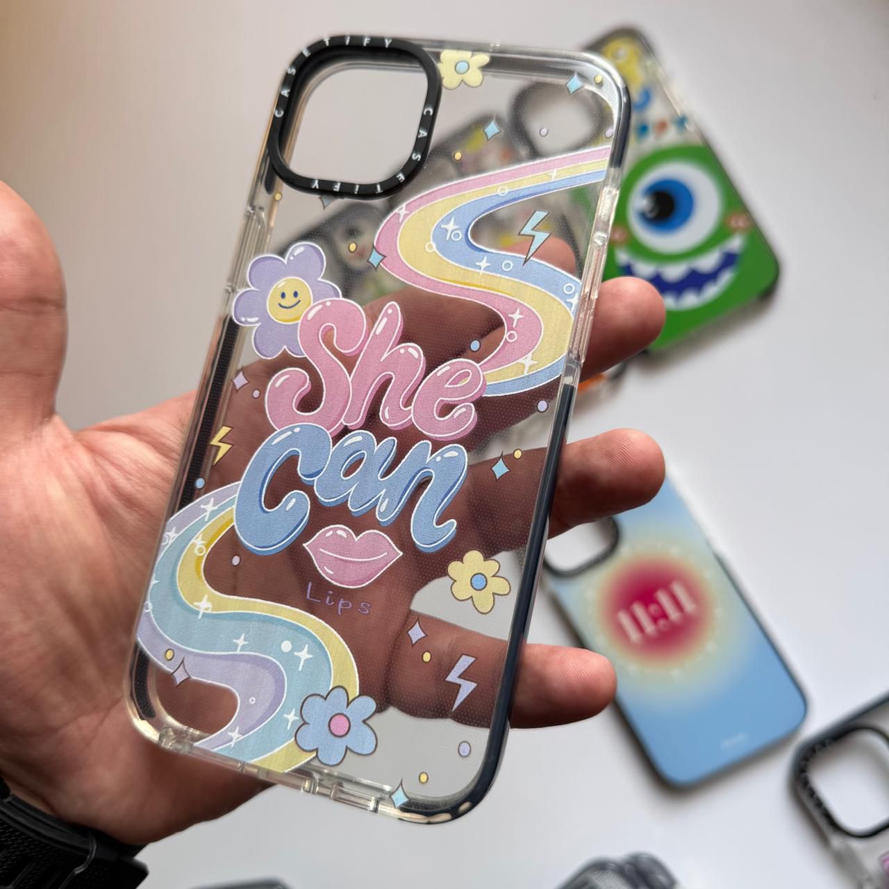 TPU Clear Custom Case 15 Plus/14 Plus (Code TPUC5)