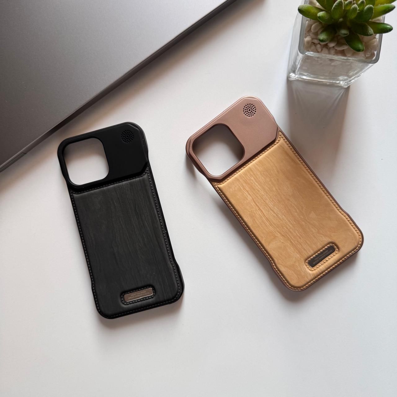 Frameless Acrylic & Leather Case(Code FAL63)