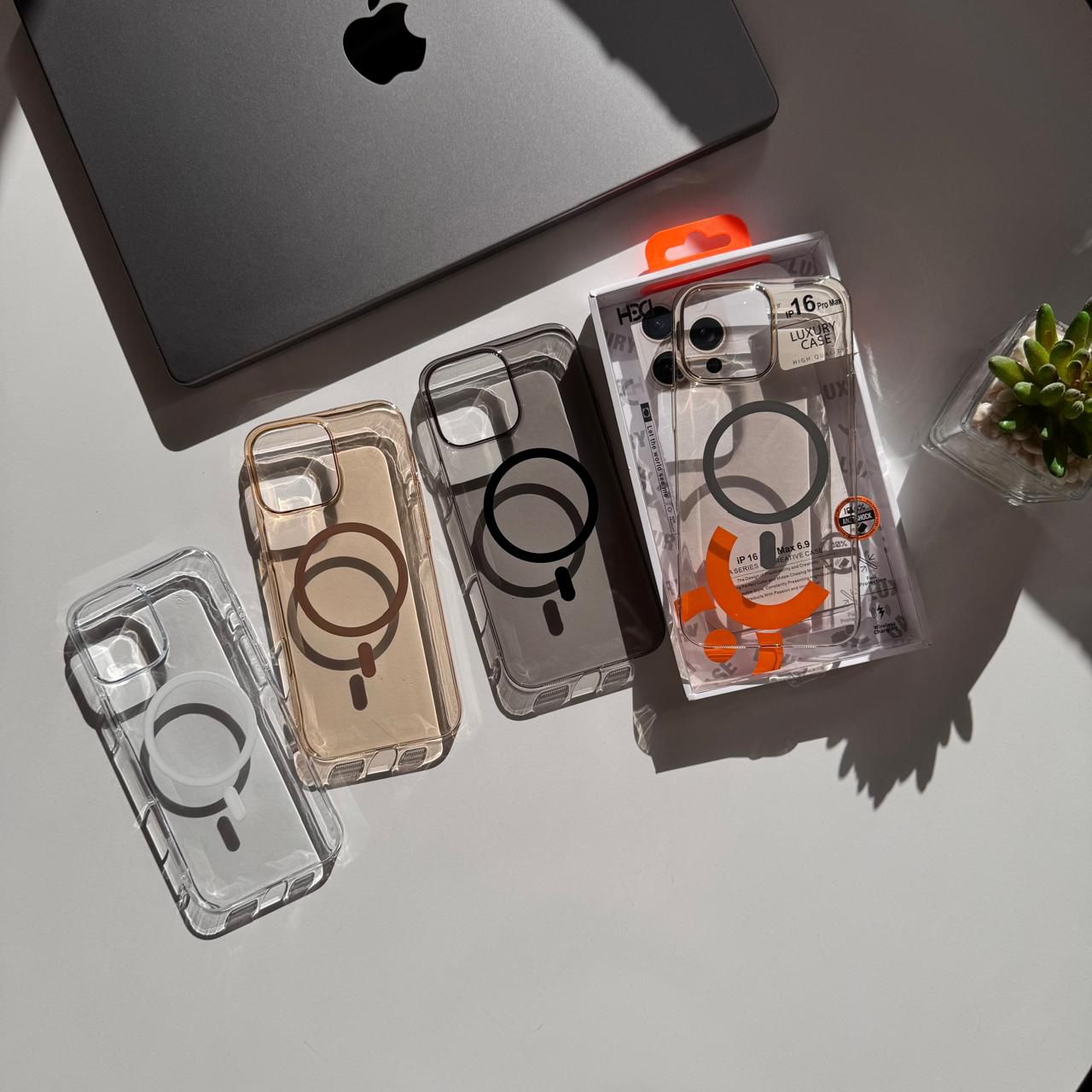 HDD Transparent Hard-Slimfit MagSafe Case(Code HDDC5)