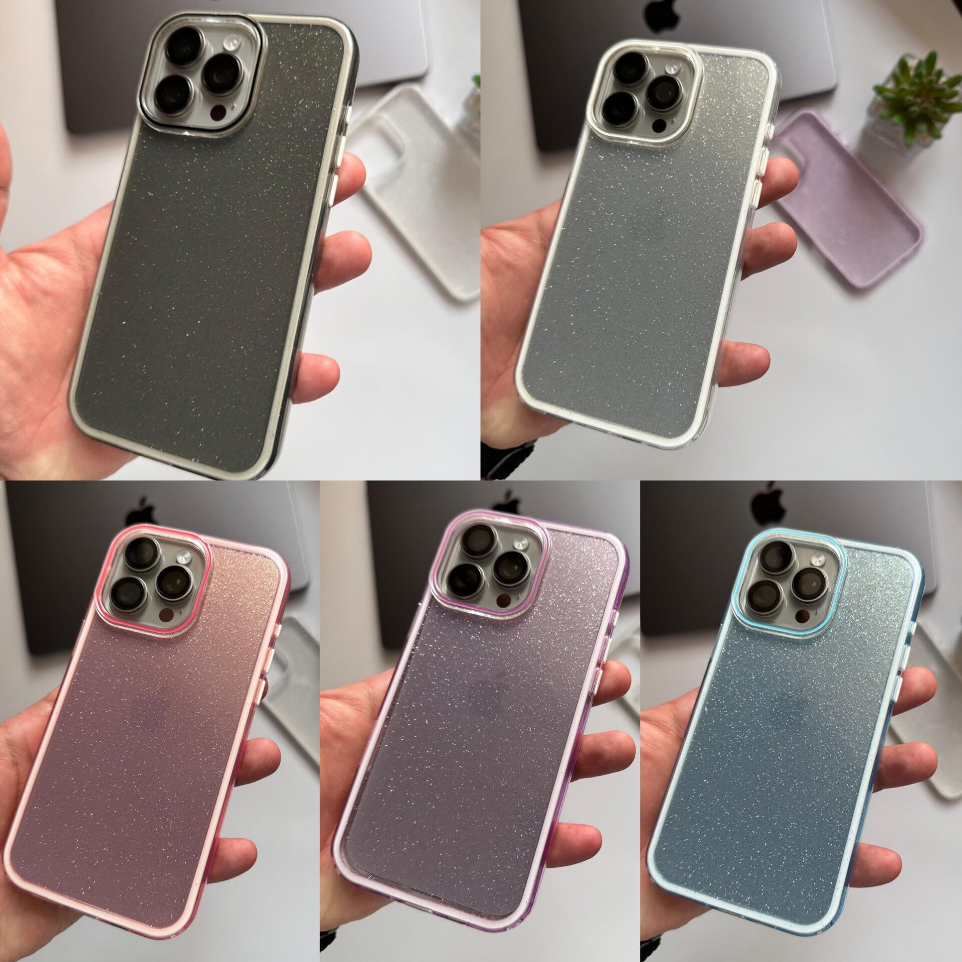 Basic Transparent Glitter Case(Code DLA21)