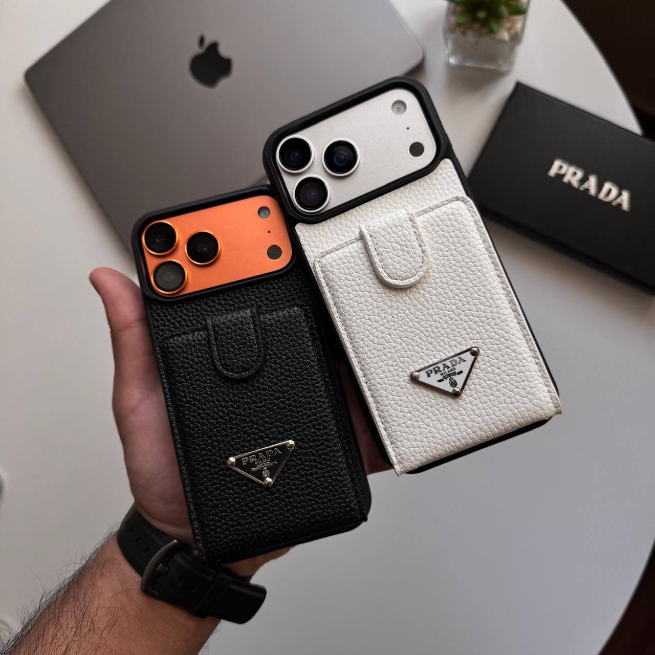 Prada Leather Wallet Case(Code DIF2)