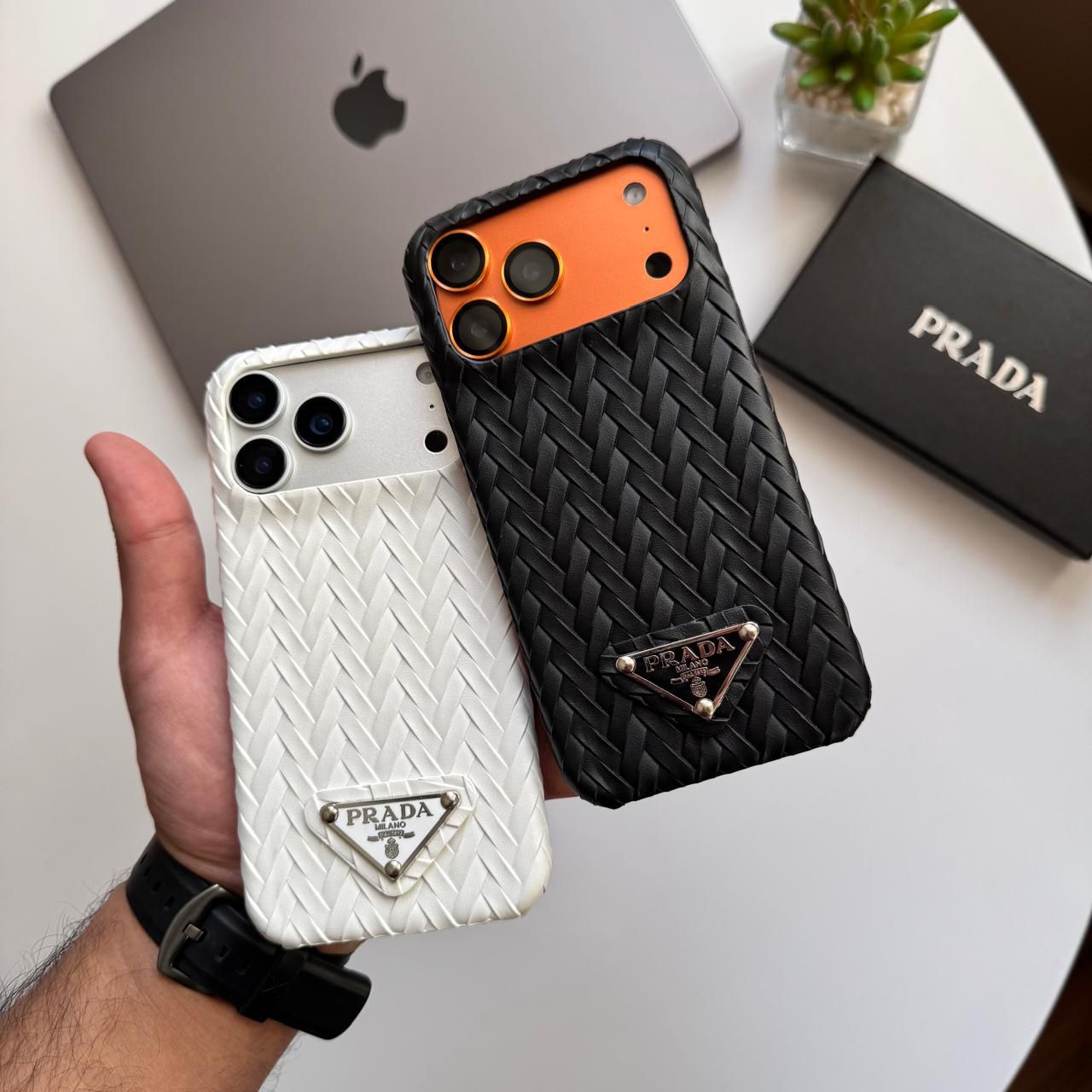Prada Leather Bridal Case(Code DIF2)