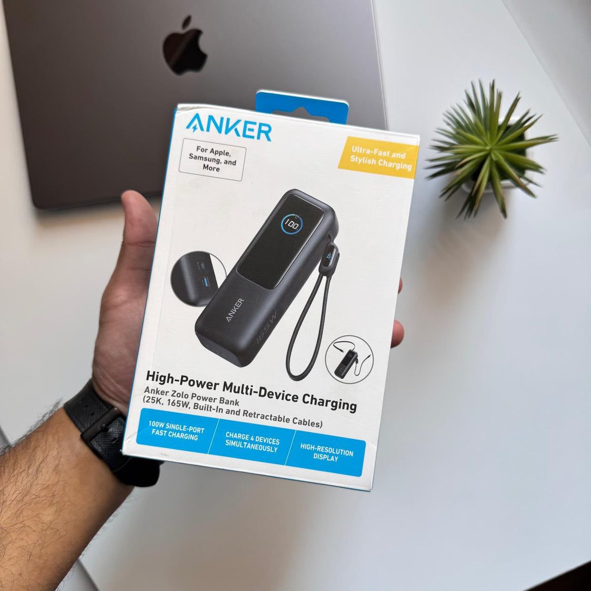 ANKER Zolo Power Bank High-Power Multi Device Charging(Code A1695P11)
