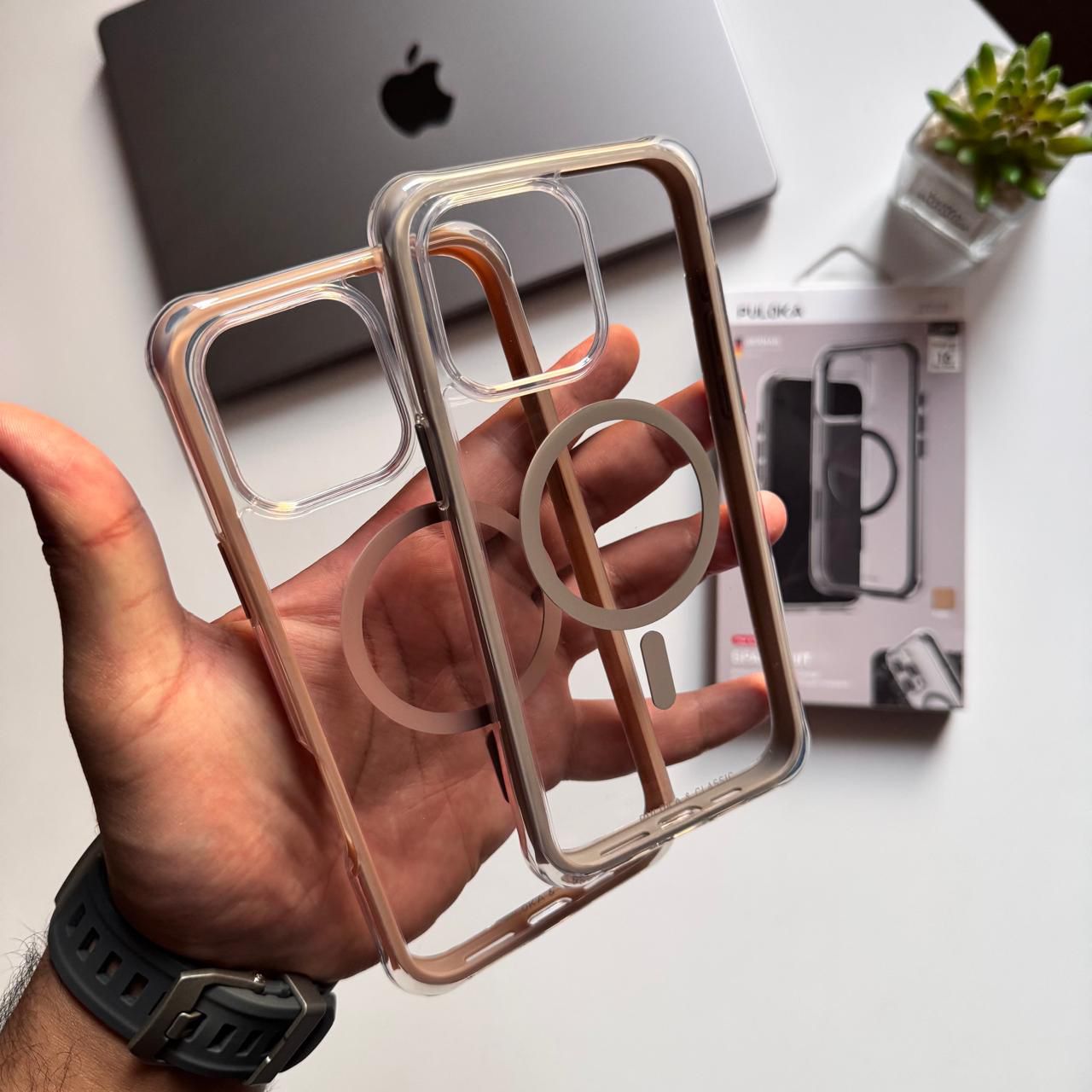 PULOKA Transparent MagSafe Case(Code PLK43)