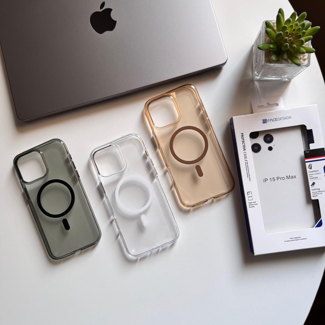 Face Design Acrylic Hard MagSafe Case(Code FCD92)