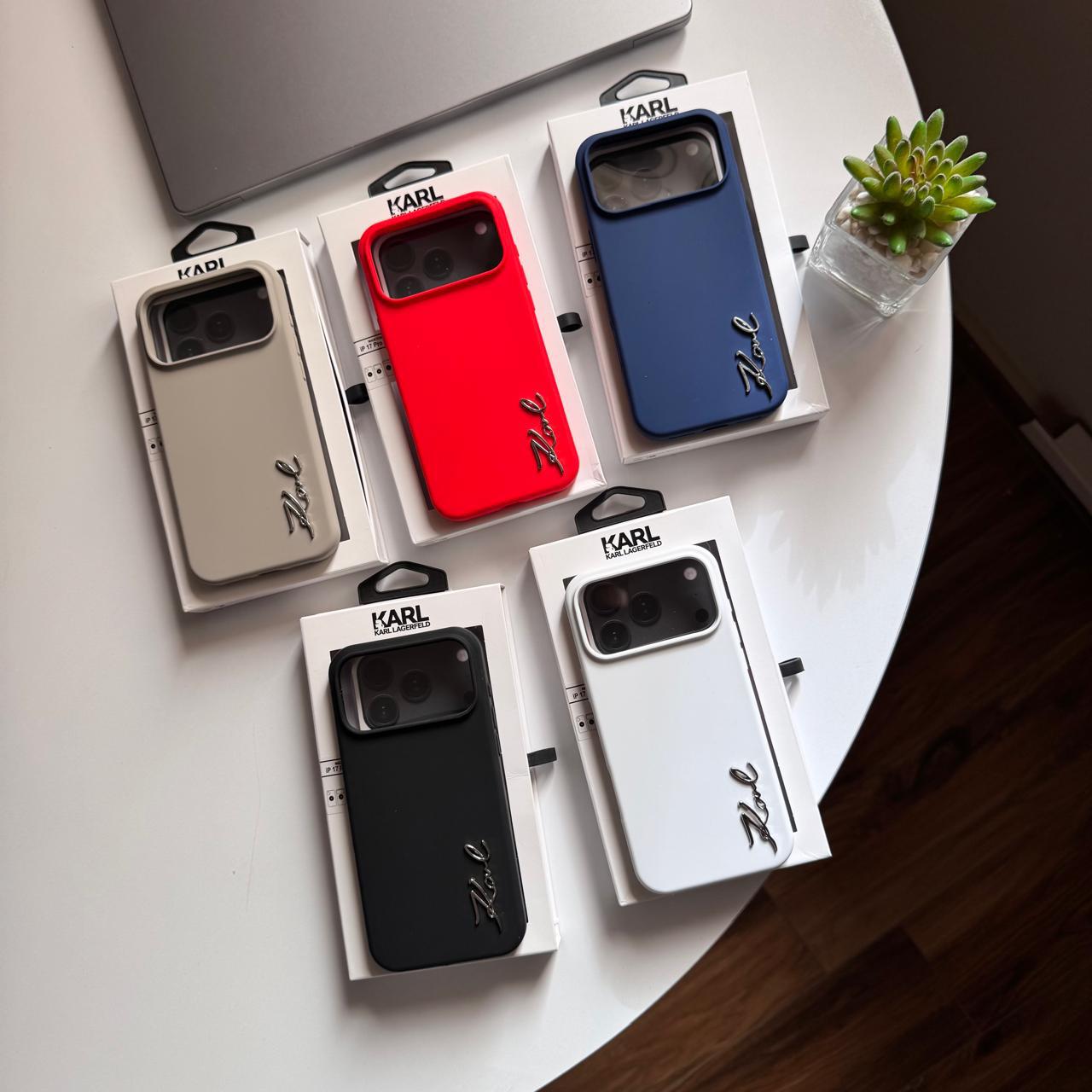 Karl Plain Silicone Case(Code KRL61)