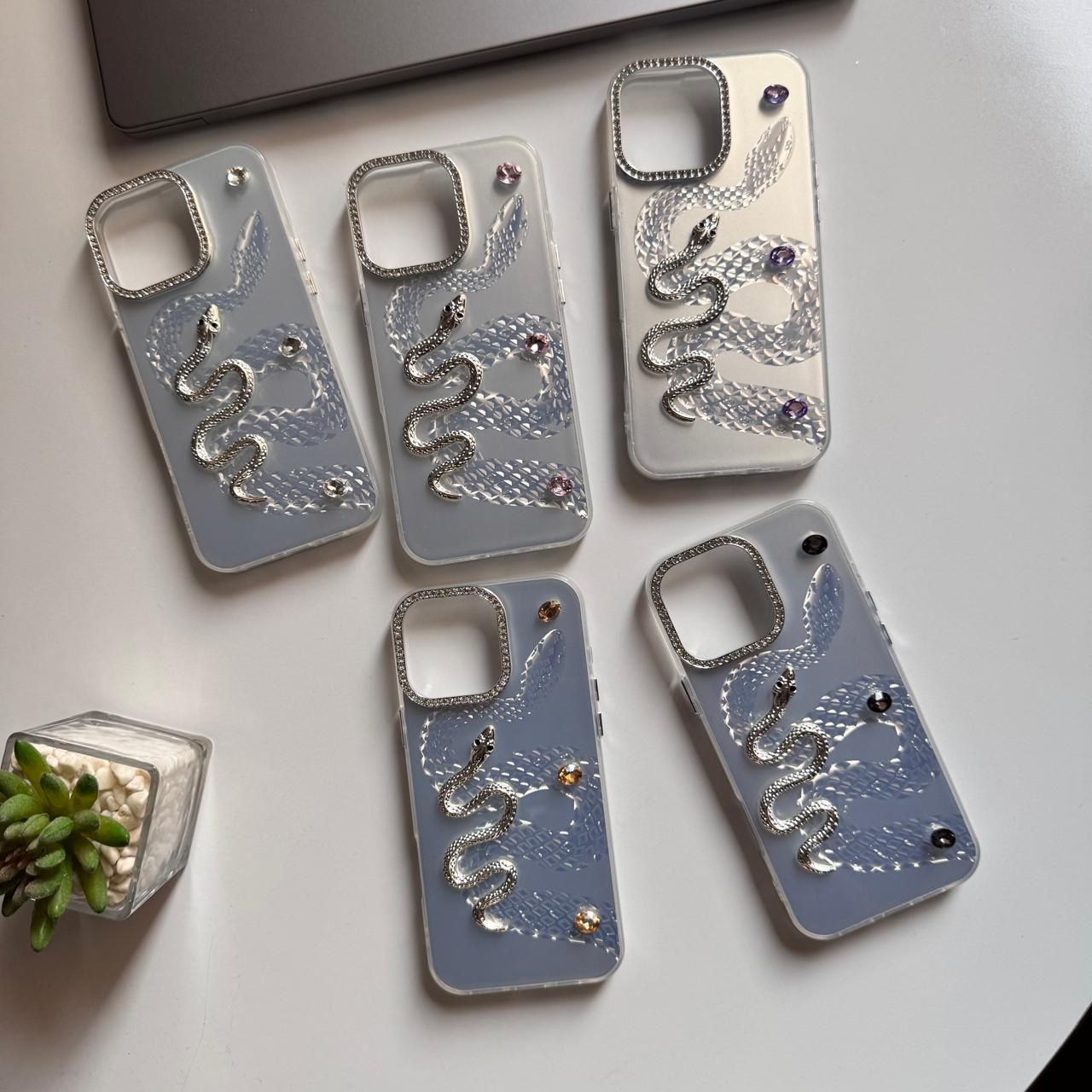 3D Snake Stones Case(Code SNK36)