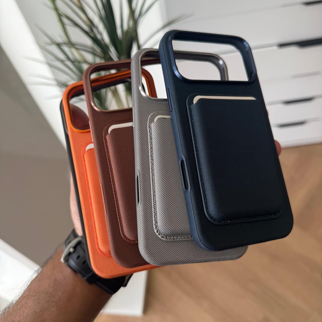 RIMBMAX Like Techwoven Magnetic Wallet MagSafe Case(Code RMT73)