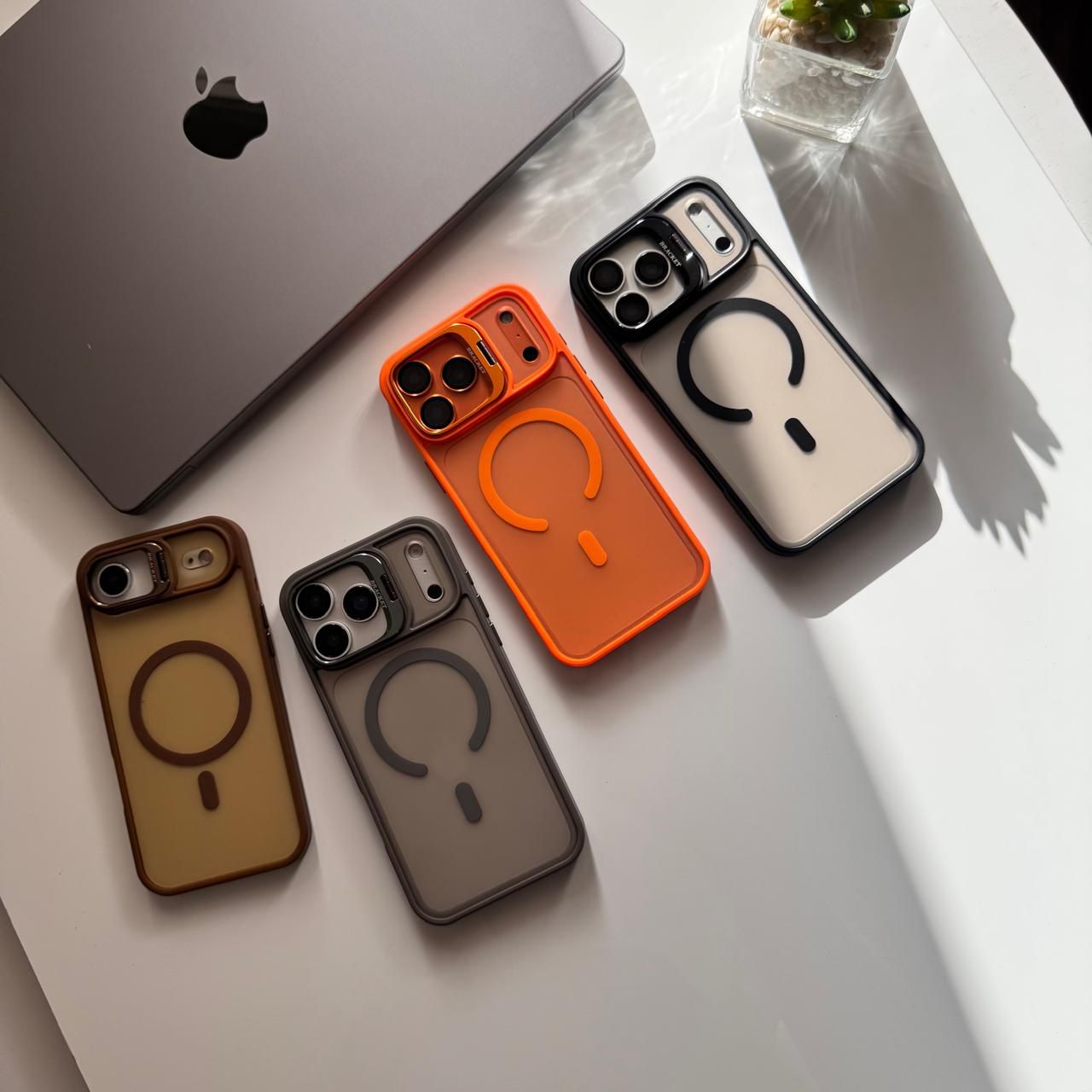 Pure Matte MagSafe Camera Stand with Lens Protector
Case(Code MPC39)