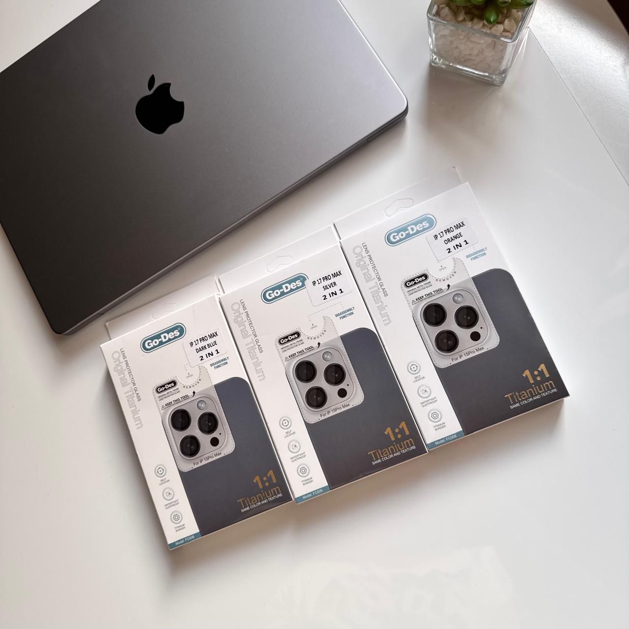 Go-Des 2-IN-1 Lens & Film Protector(Code GOD34)