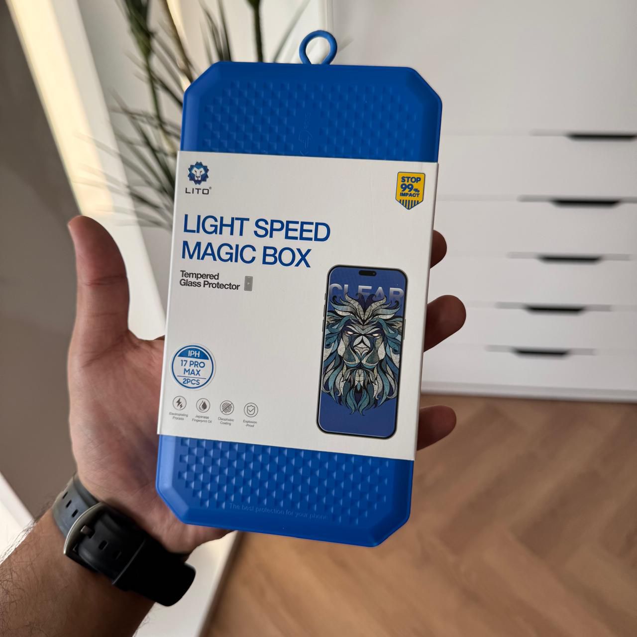 Lito Light Speed Magic Box Glass Screen Protector(Code LTO65)