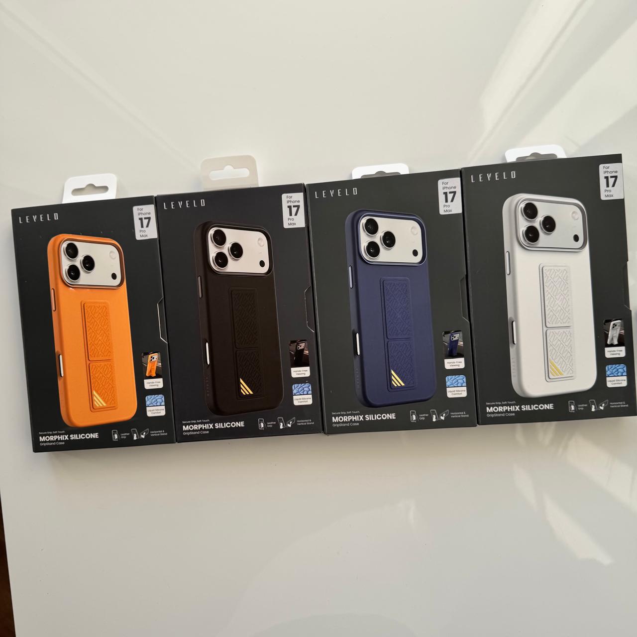 LEVELO Morphix Silicone GripStand Case(Code MSG53)