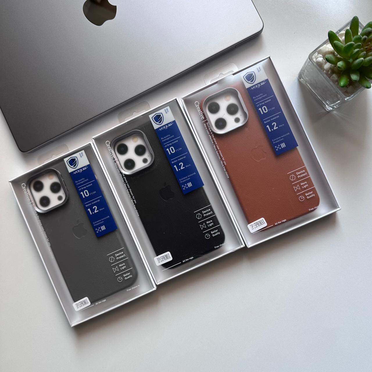 Premium PU MagSafe Camera Stand Case(Code PLA52)