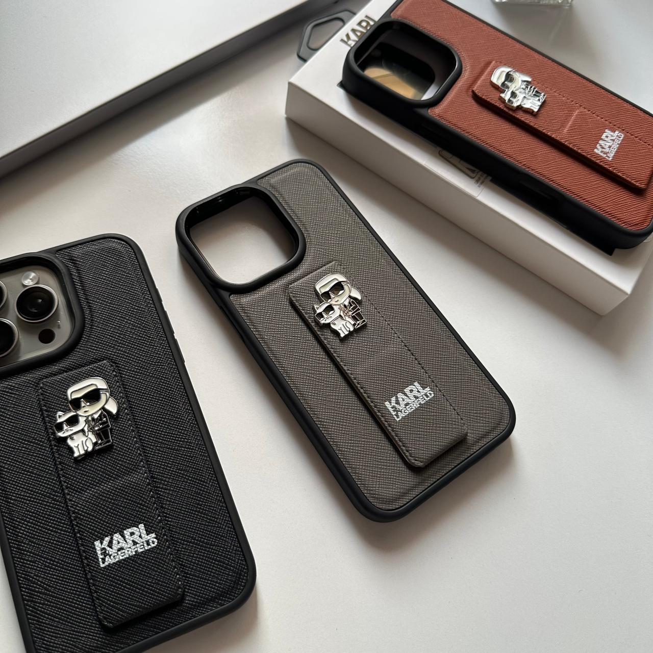 Karl Lagerfeld Holder Leather Case(Code KRL88)