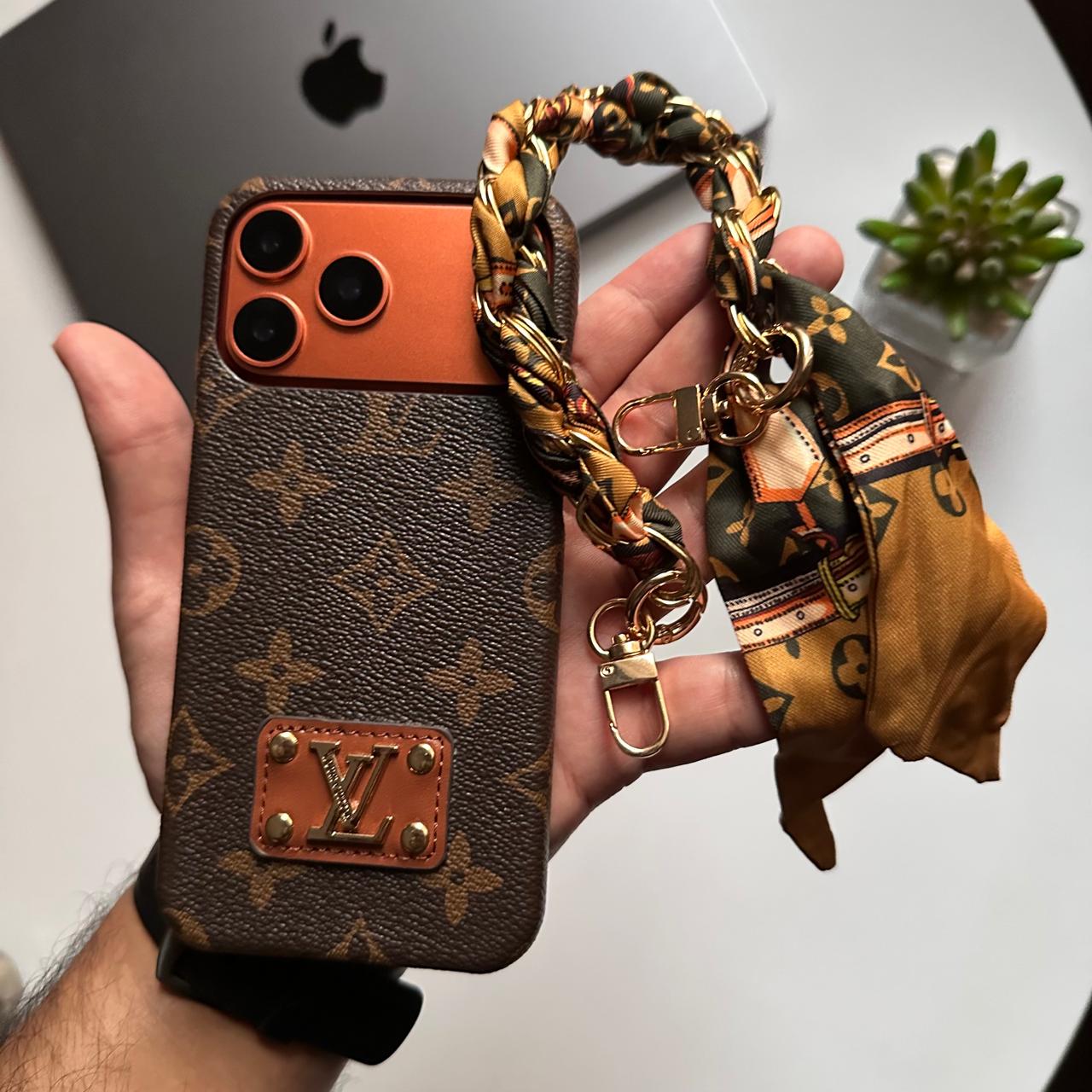 Fashion Leather Brand with lanyard(Code LGM66)