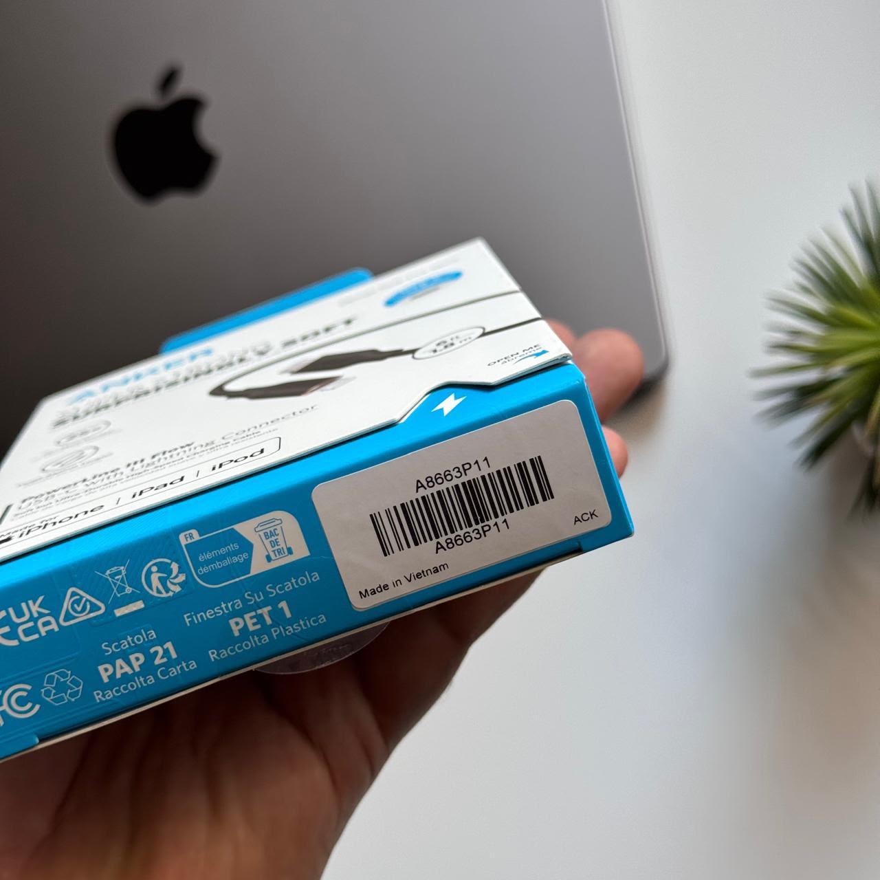 Anker Super Strong Surprisingly Soft Type-C to Lightning(Code A8663P11)