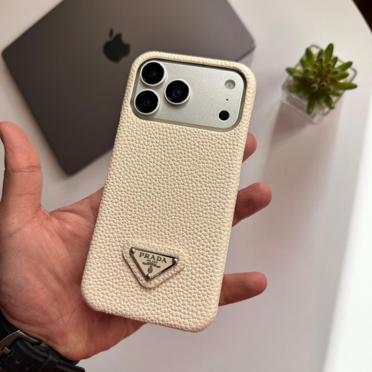 Prada Basic Leather Case(Code PRD43)