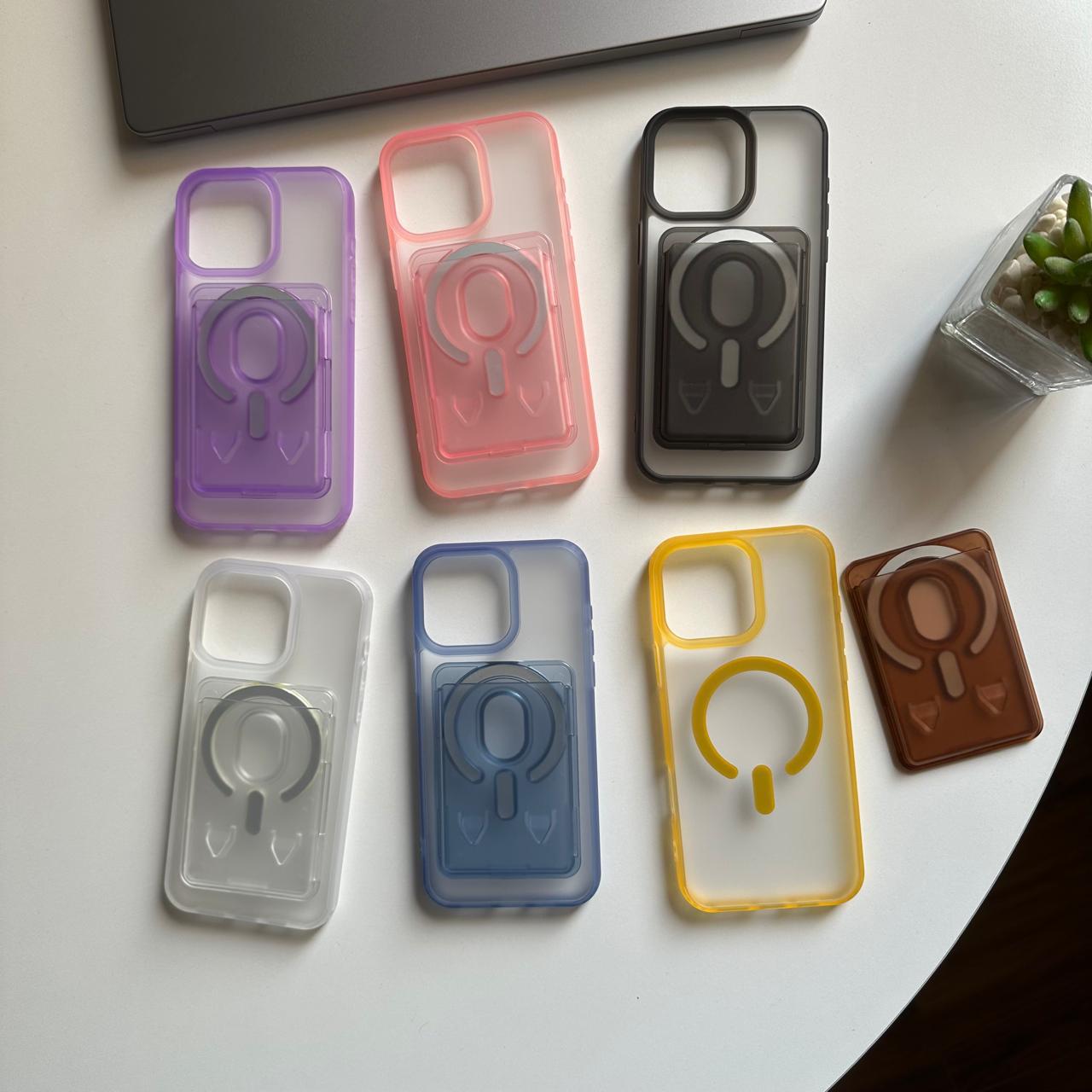 Pure Matte Trendy MagSafe Wallet Case(Code WOPN54)