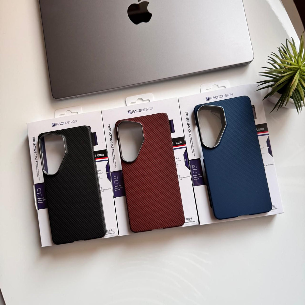 FaceDesign Carbon Hard Slim-fit MagSafe Case(Code FCD46)