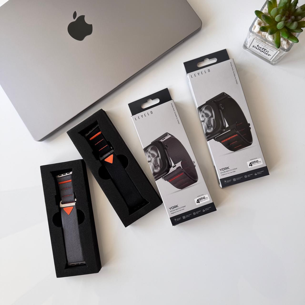 LEVELO YORK Nylon Watch Strap(Code LVS95)