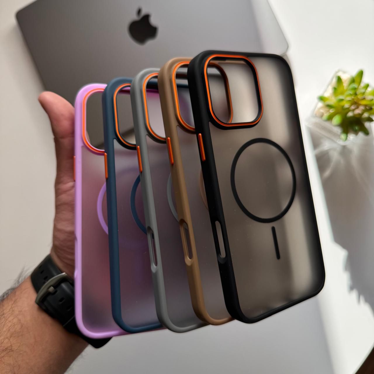 Pure Orange Frame MagSafe Case(Code POF66)