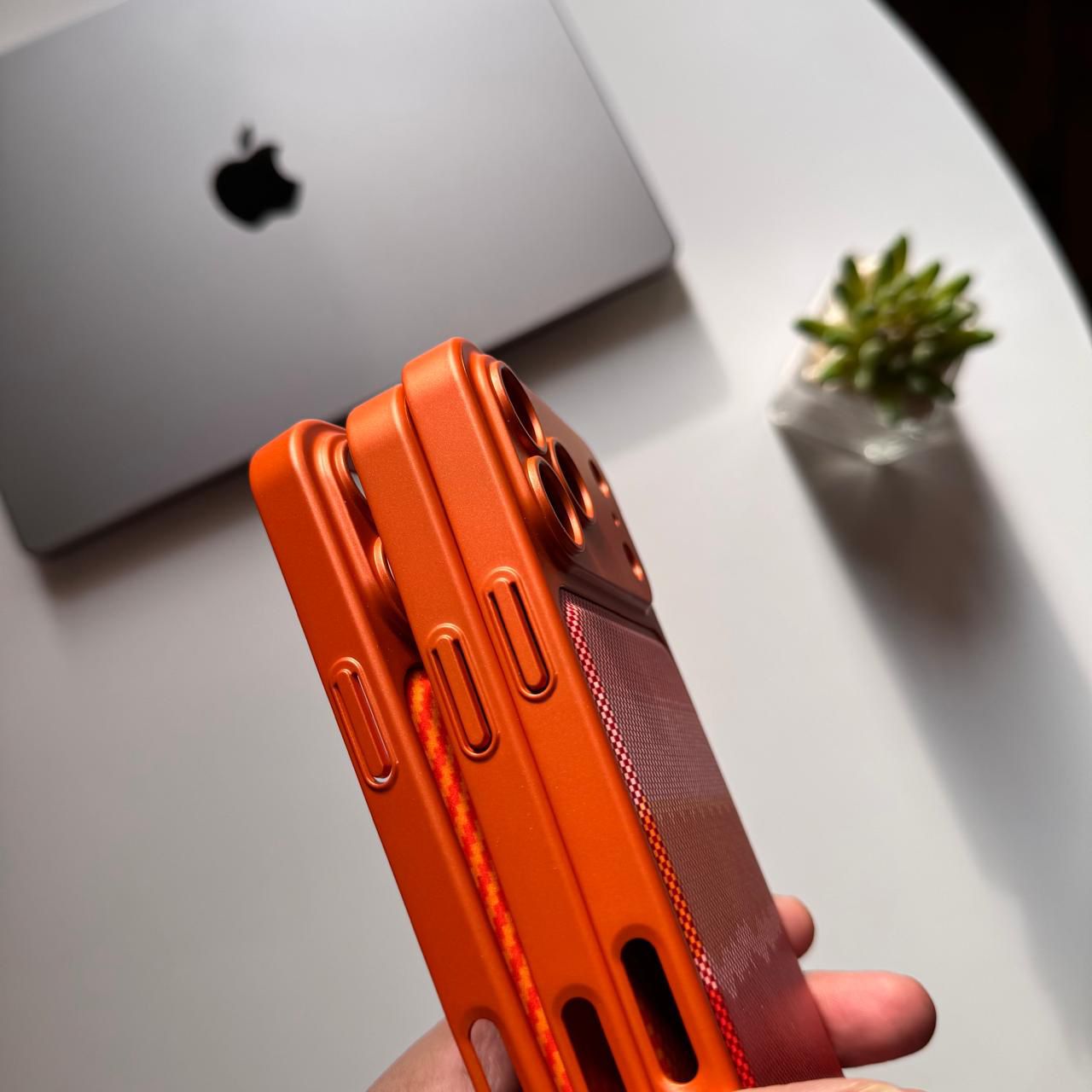 Acrylic Orange Carbon Collection Case(Code ACO21)