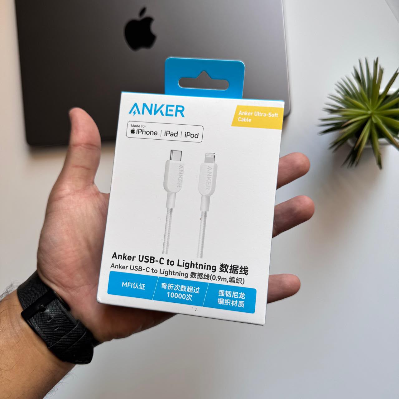 Anker Type-C to Lightning(Code A81A5P21)