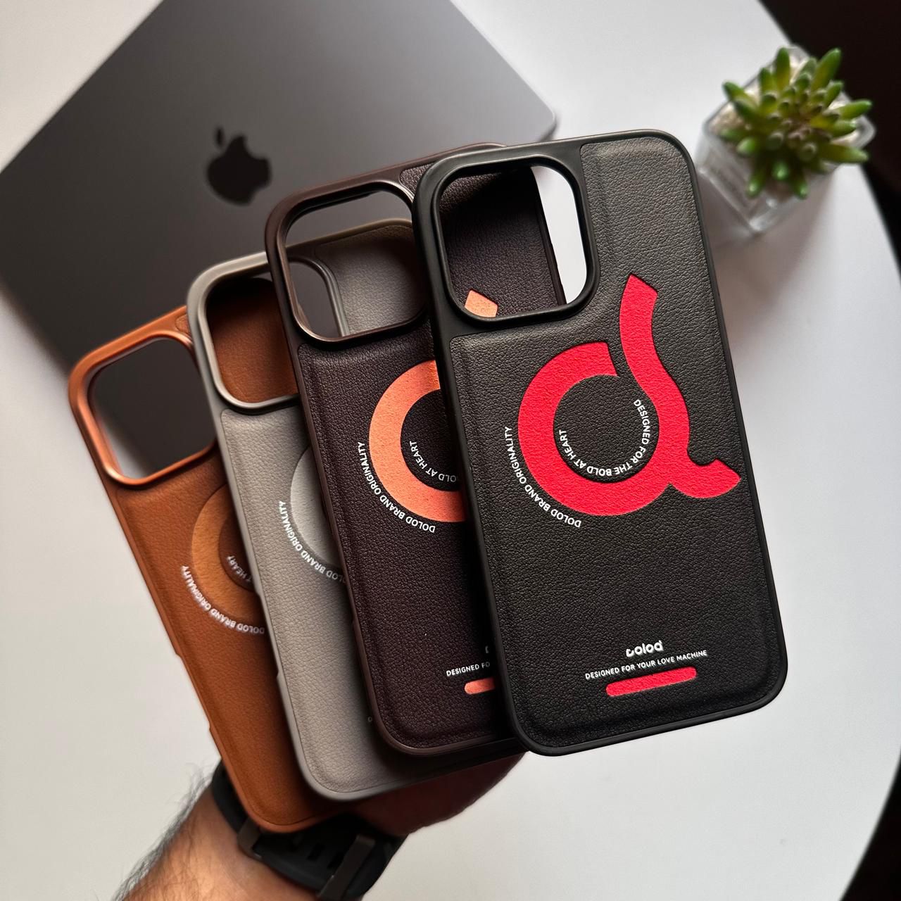 Dolod Basic Leather MagSafe Case(Code DLD73)