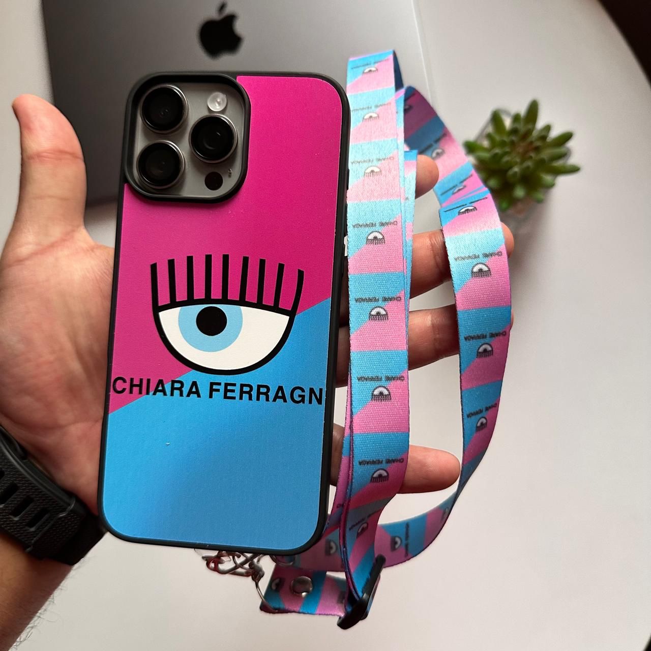 Trendy Silicone Eyes with Rope Case(Code EYE73)
