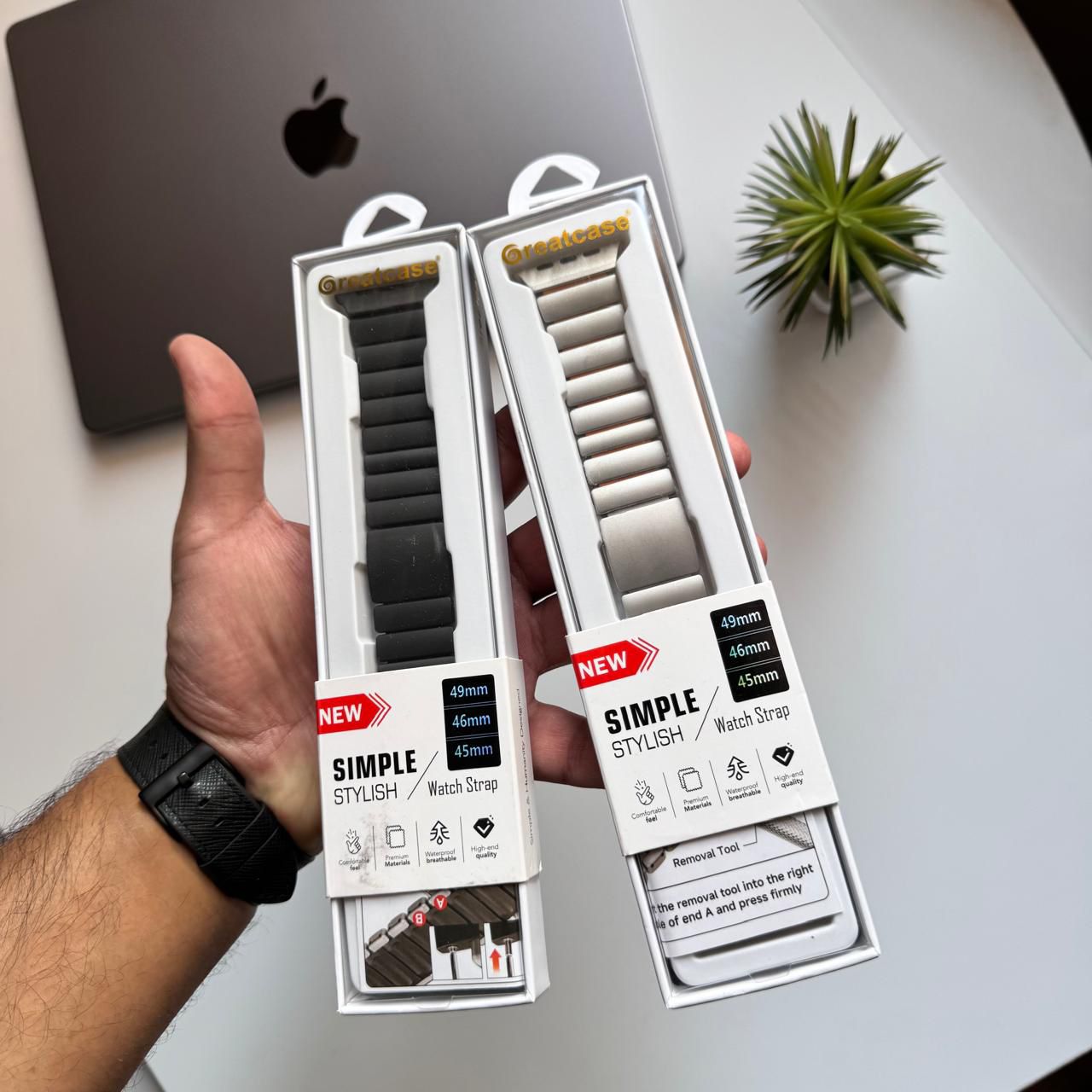 Unique Metal Strap for Apple Watch(Code UNS50)