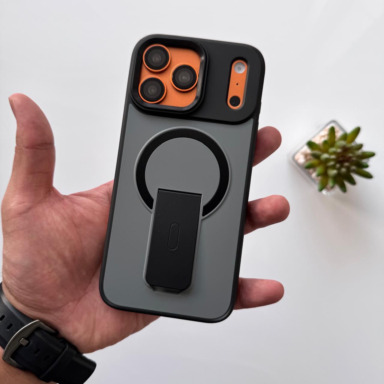 Matte Pure MagSafe & Stand Case(Code KHP94)