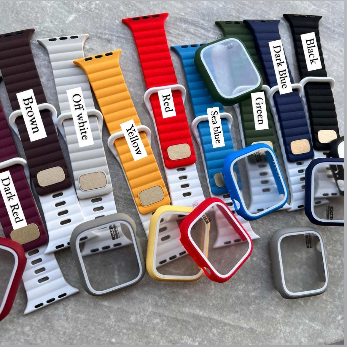 Mix Color Silicone Band (Code MC65)