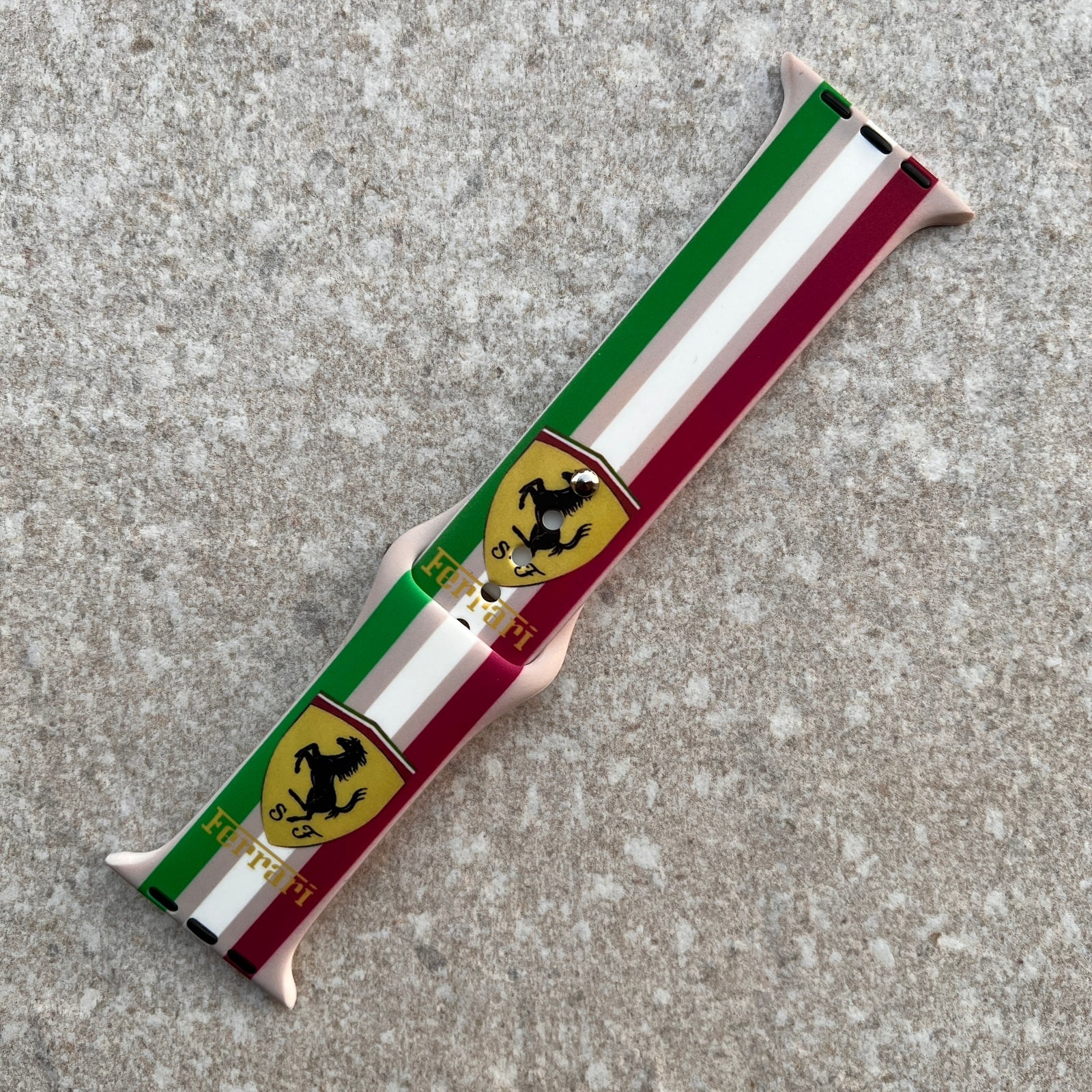Silicone Custom Band For Apple Watch (Code AF381)