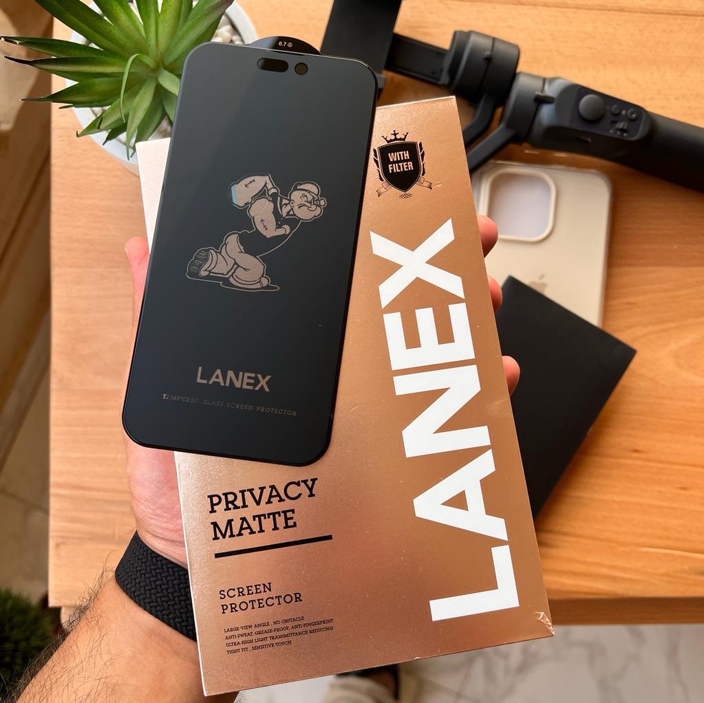 LANEX Privacy Matte with Filter (Code PMF1)