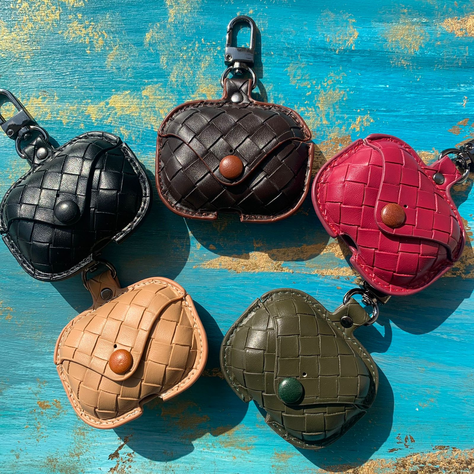 Leather AirPod Braids Case (Code AP150)