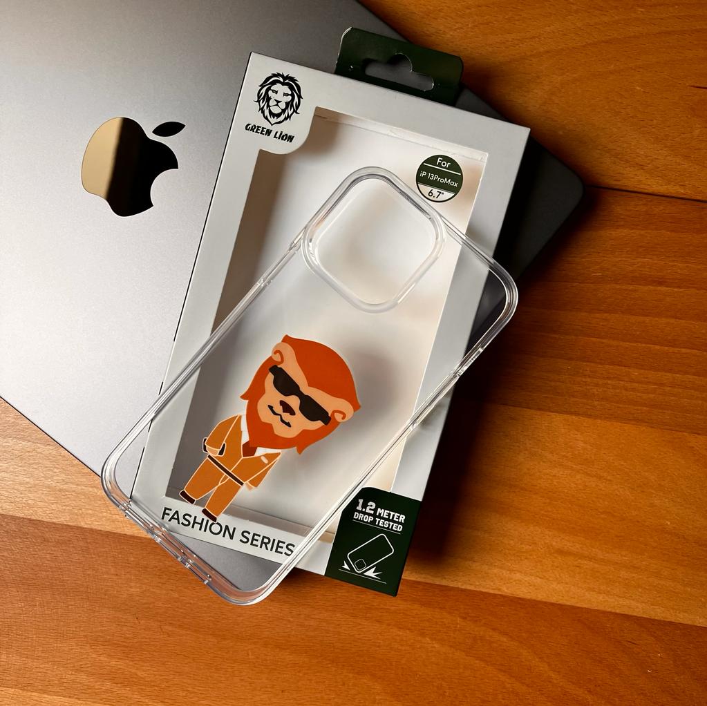 Green Lion Clear Custom Case