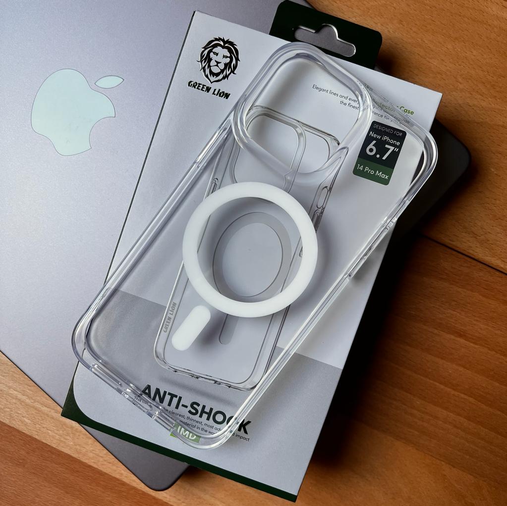 Green Lion MagSafe Clear Silicone Case (Code GLM8)