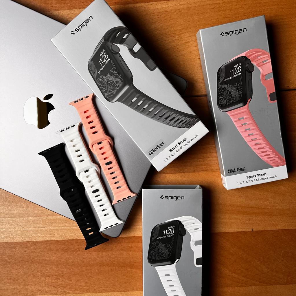 Spigen Sports Silicone Band For Apple Watch (Code NY53)