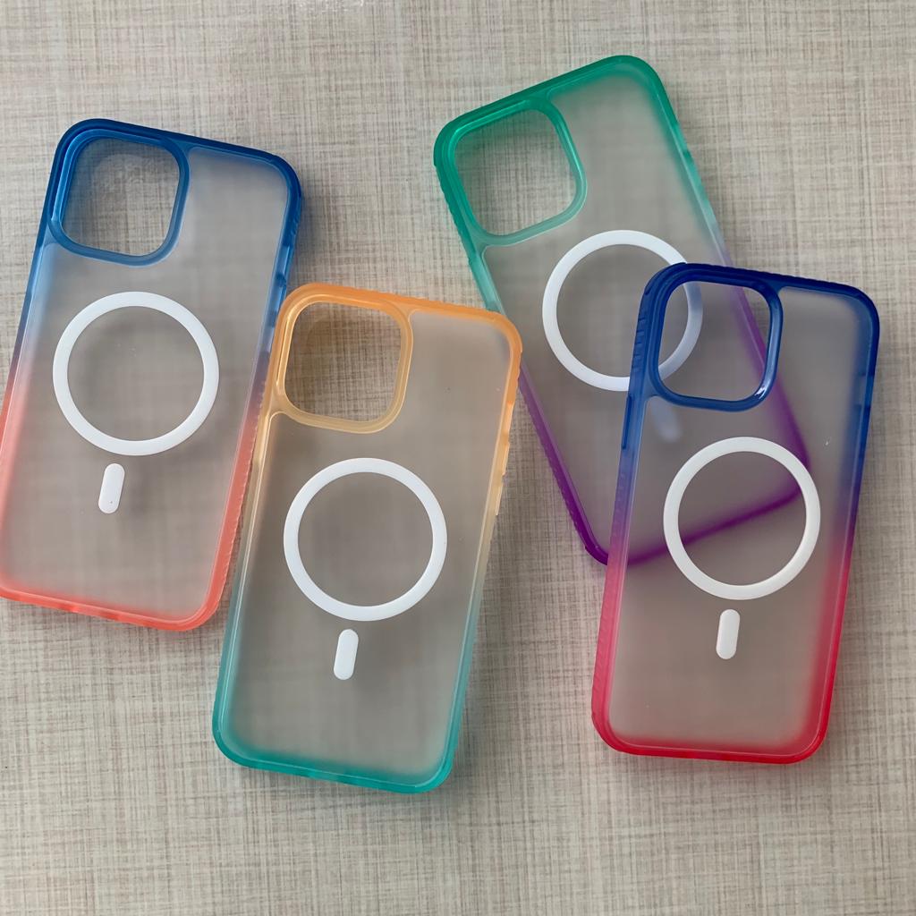 DFANS Colorful Clear MagSafe Case (Code LA510)