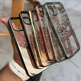 Flower Transparent Case (Code FLW58)