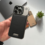 Frameless Leather & Acrylic with Camera Stand Case(Code FLE40)