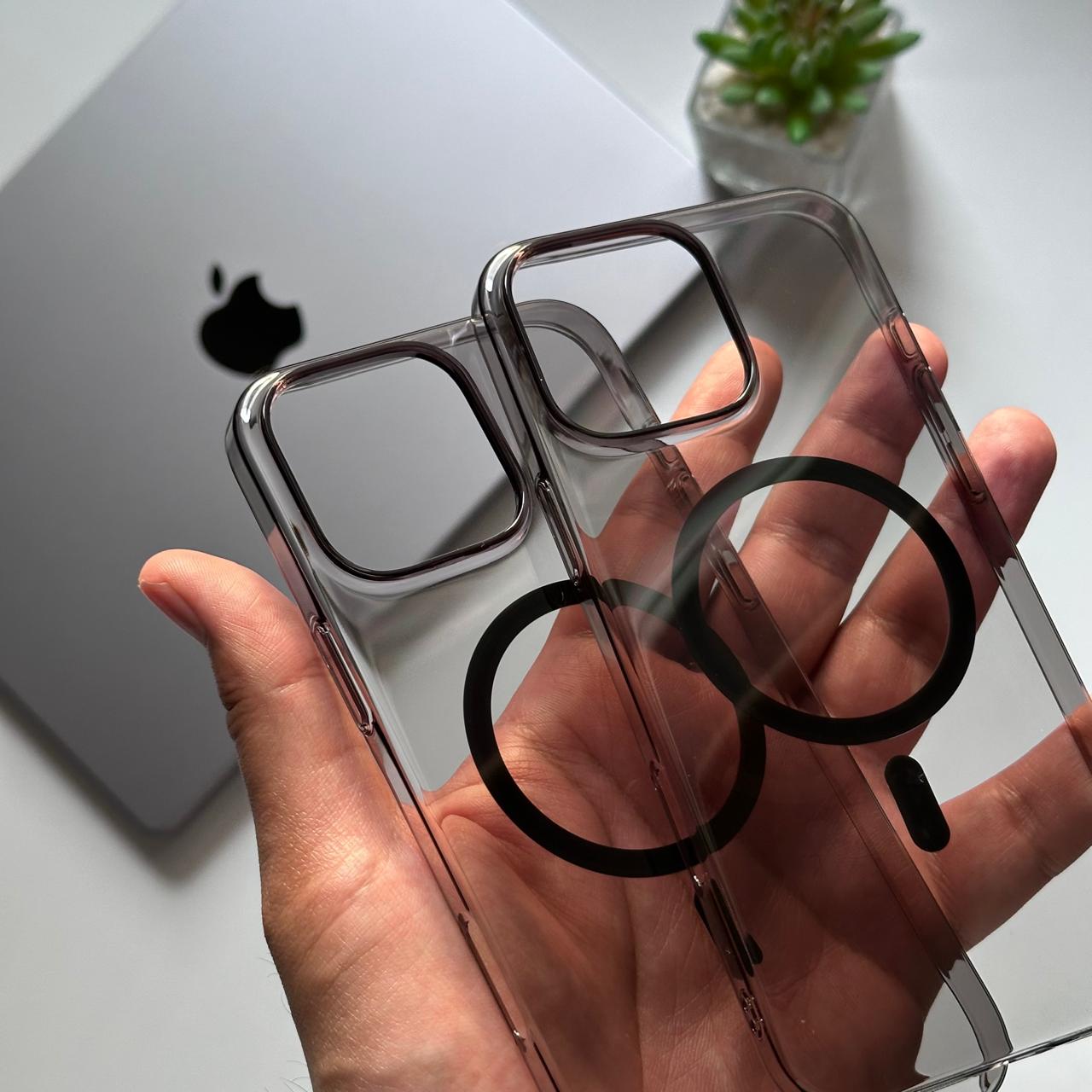 Berlia Hard Slim-fit MagSafe Clear Case (Code BRMC5)